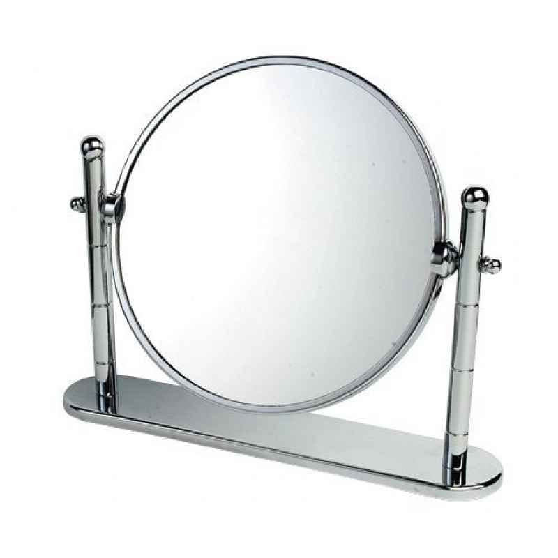 Freestanding Vanity Mirrors For Single Sided Chrome Makeup Stand Mirrors (View 5 of 15)