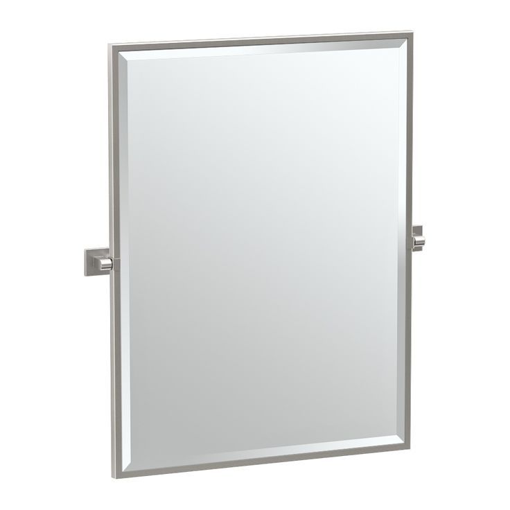 Gatco Elevate Satin Nickel 27 3/4" X 32 1/2" Wall Mirror – Style With Regard To Elevate Wall Mirrors (View 3 of 15)