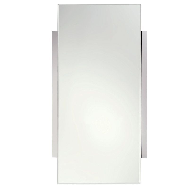 Ginger 2841 | Frames On Wall, Polished Chrome, Home Decor Mirrors With Polished Chrome Wall Mirrors (View 4 of 15)
