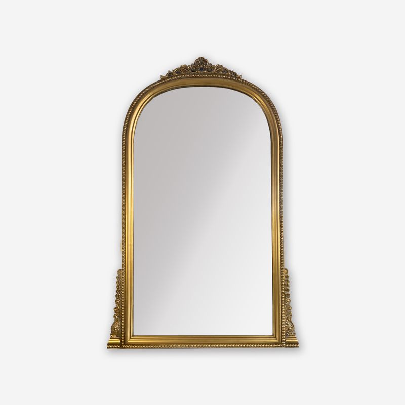 Gold Arch Wall Mirror Jx4080 Inside Gold Arch Top Wall Mirrors (View 4 of 15)