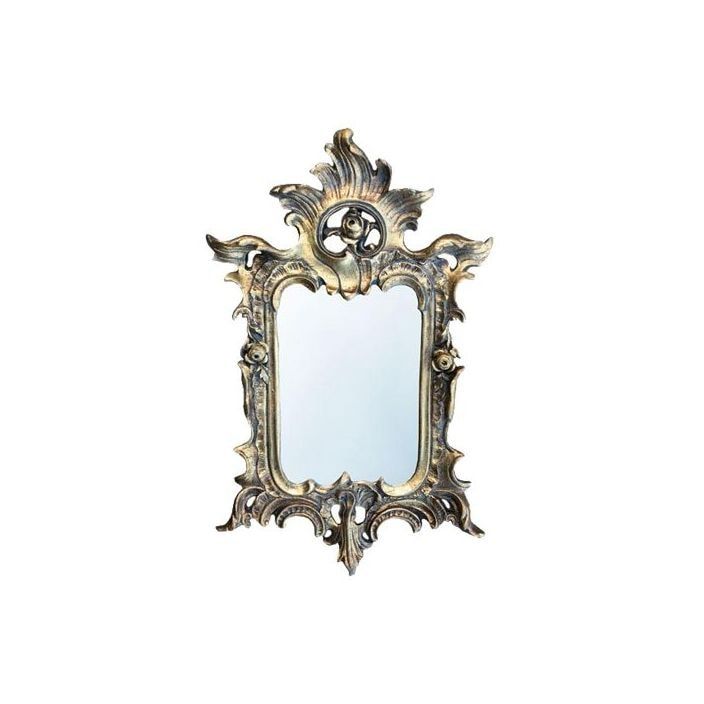 Gold Leaf Antique French Mirror | Beveled French Mirrors Throughout Antiqued Gold Leaf Wall Mirrors (View 5 of 15)