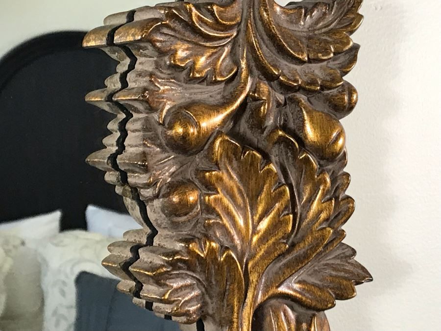 Gold Tone Tree Branch Motif Wall Mirror From Howard Elliot Collection Within Cromartie Tree Branch Wall Mirrors (View 1 of 15)