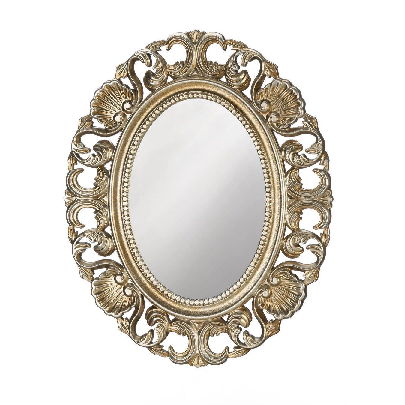 Golden Scallop Wall Mirror | Coristel Home Decor In 2021 | Mirror Wall Throughout Gold Scalloped Wall Mirrors (View 3 of 15)