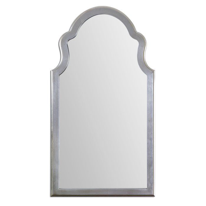 Graham Arched Oversized Wall Mirror | Mirror Wall, Silver Wall Mirror In Waved Arch Tall Traditional Wall Mirrors (View 7 of 15)