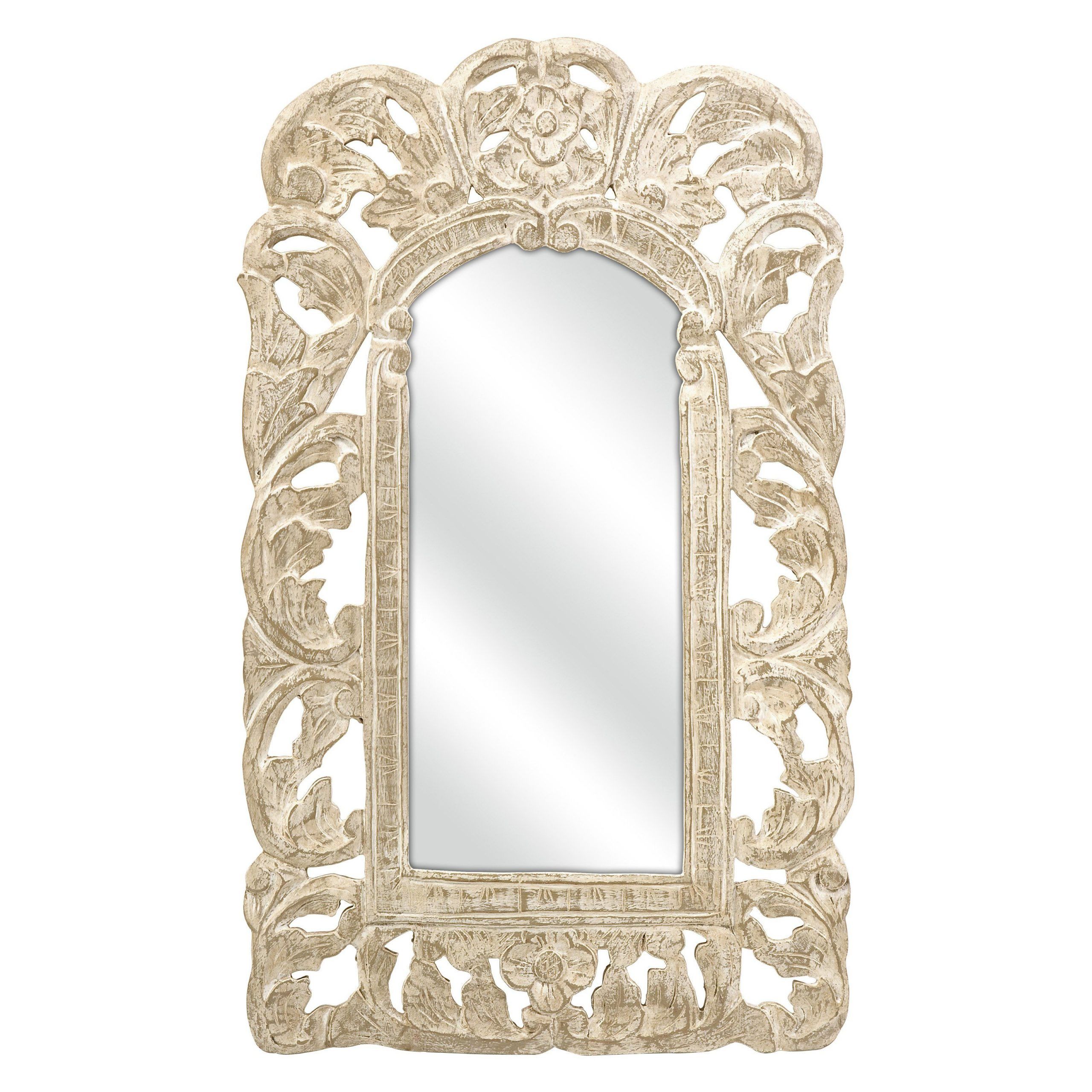 Have To Have It. Aurelia Rectangle Mahogany Wood Wall Mirror –  (View 11 of 15)