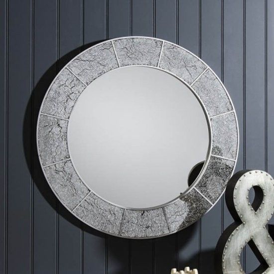 Hazelwood Round Wall Mirror – Contemporary – Wall Mirrors – Pertaining To Shiny Black Round Wall Mirrors (View 7 of 15)