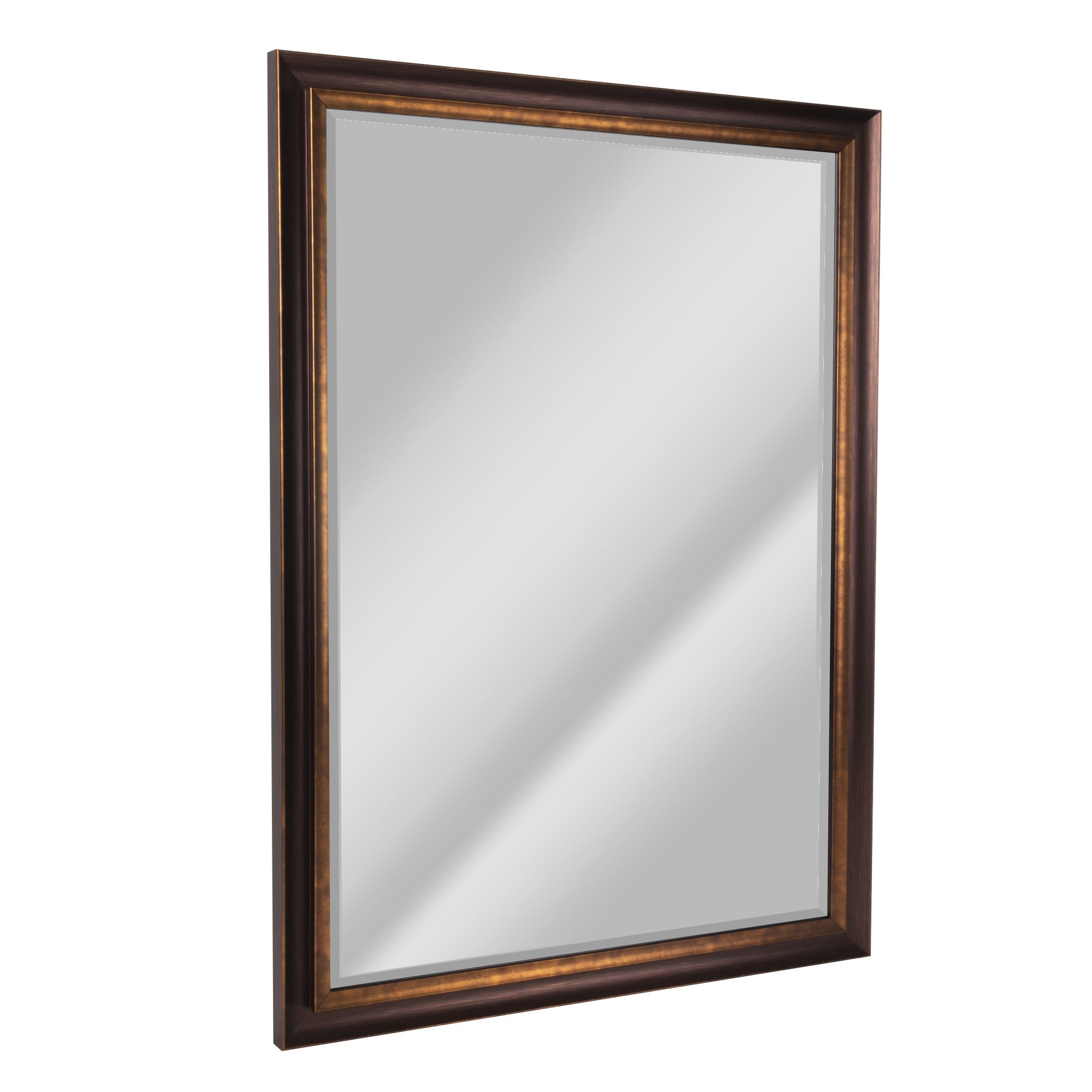 Head West Oil Rubbed Bronze Ps Rectangular Framed Beveled Accent Wall Throughout Rectangle Pewter Beveled Wall Mirrors (View 8 of 15)