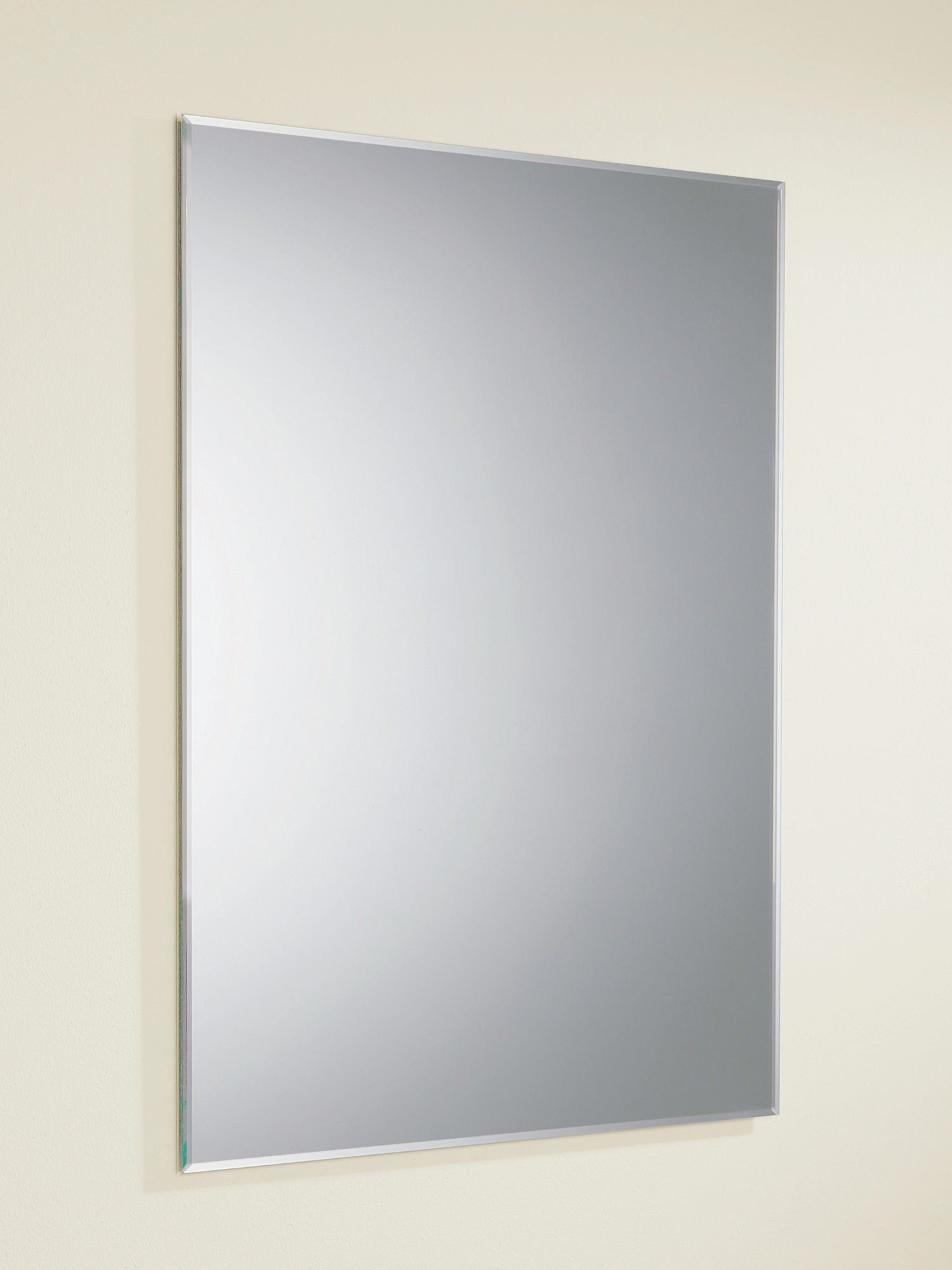 Hib Joshua Bevelled Edge Mirror Rectangular – W 500 X H 700mm – 61701500 Regarding Rectangular Chevron Edge Wall Mirrors (View 4 of 15)
