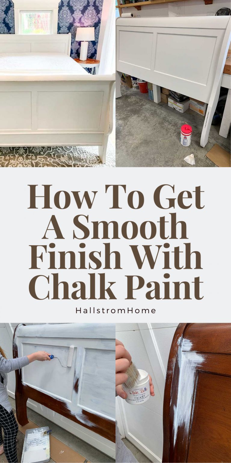 How To Get A Smooth Finish With Chalk Paint – Hallstrom Home For Stamey Wall Mirrors (View 4 of 15)