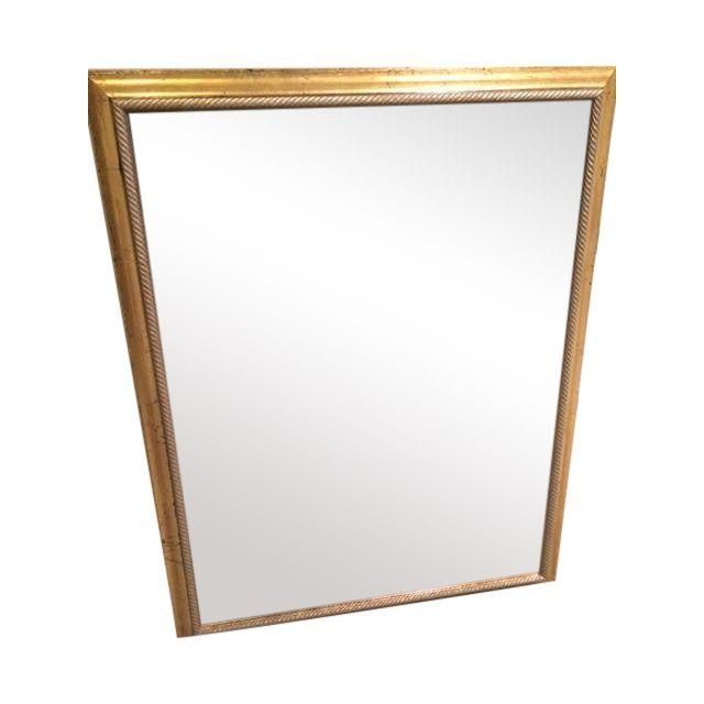 Image Of Rectangular Gold Gilt Mirror | Gilt Mirror, Mirror, Mirror Wall With Regard To Warm Gold Rectangular Wall Mirrors (View 6 of 15)