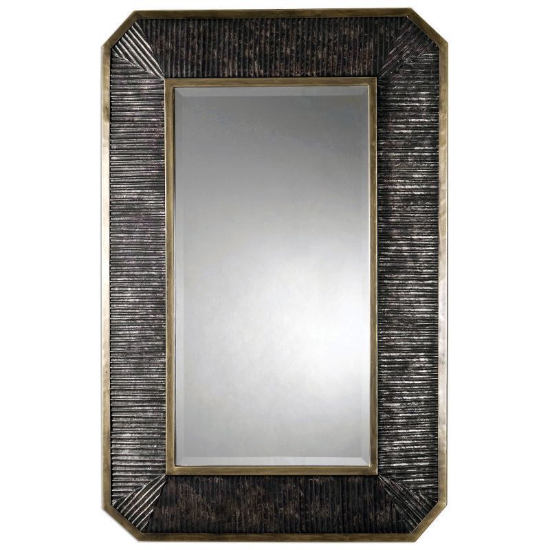 In Burnished Bronze Full Size | Bronze Mirror, Oval Wall Mirror, Black In Bronze Quatrefoil Wall Mirrors (View 5 of 15)
