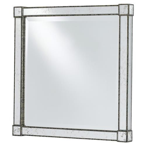 Jane Modern Classic Silver Antique Square Wall Mirror | Mirror, Mirror Regarding Square Modern Wall Mirrors (View 12 of 15)