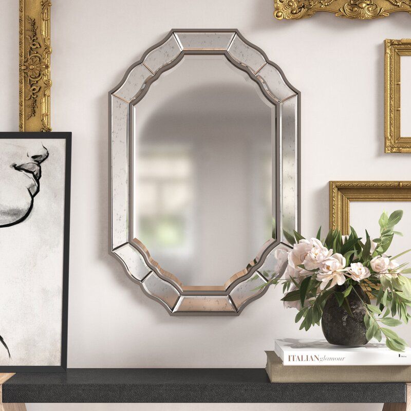 Kelly Clarkson Home Esane Beveled Accent Mirror & Reviews | Wayfair (View 3 of 15)