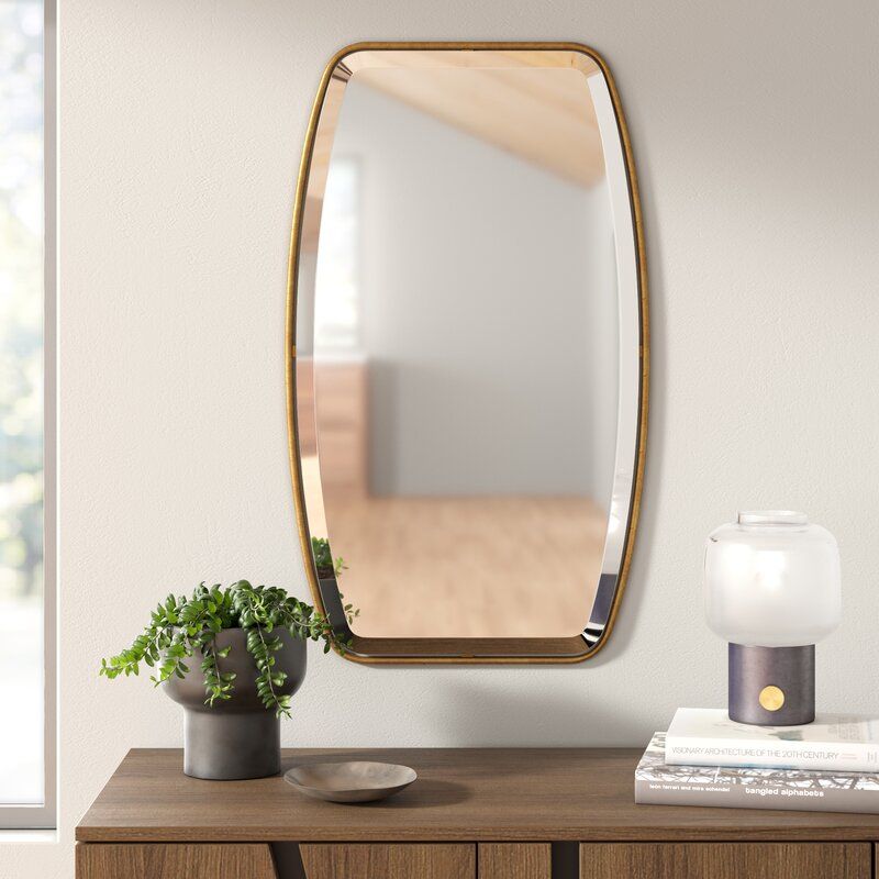 Lankin Modern & Contemporary Beveled Accent Mirror & Reviews | Allmodern Intended For Astrid Modern & Contemporary Accent Mirrors (View 15 of 15)