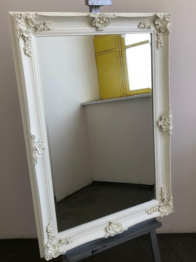 Large Chic Rectangular Wall Mirror | In Brighton, East Sussex | Gumtree Intended For Janie Rectangular Wall Mirrors (View 7 of 15)