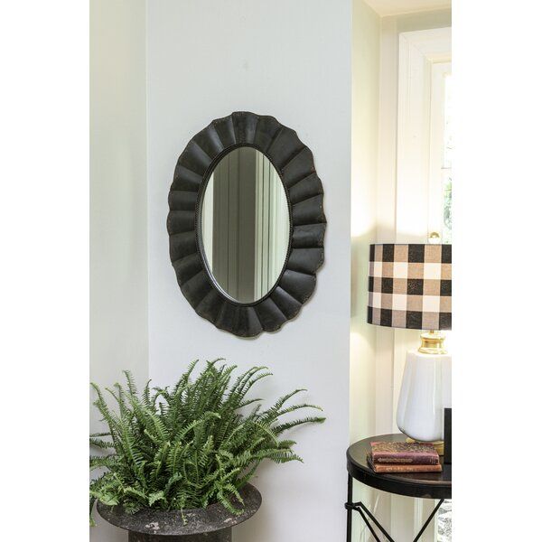 Laurel Foundry Modern Farmhouse Rustic Distressd Accent Mirror With Regard To Laurel Foundry Modern & Contemporary Accent Mirrors (View 12 of 15)