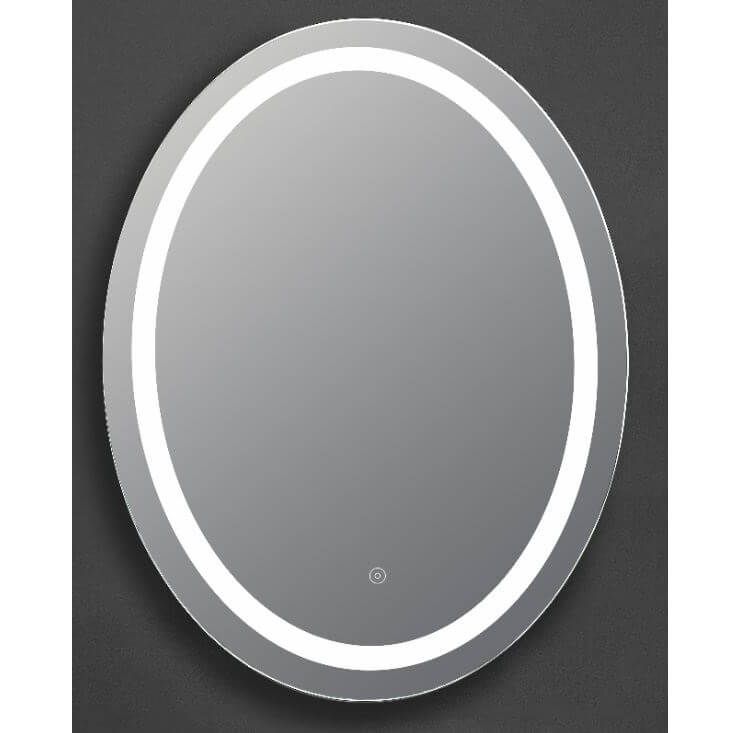 Led Mirror Oval Border Light – Otc Tiles & Bathroom Pertaining To Back Lit Oval Led Wall Mirrors (View 12 of 15)