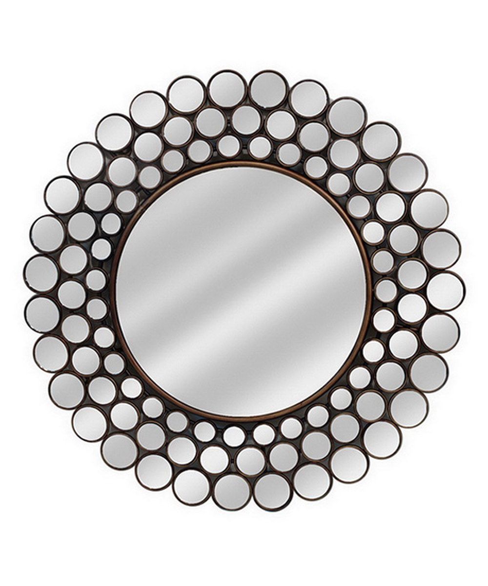 Look At This Small Mini Circle Framed Wall Mirror On #zulily Today With Regard To Jagged Edge Round Wall Mirrors (View 9 of 15)