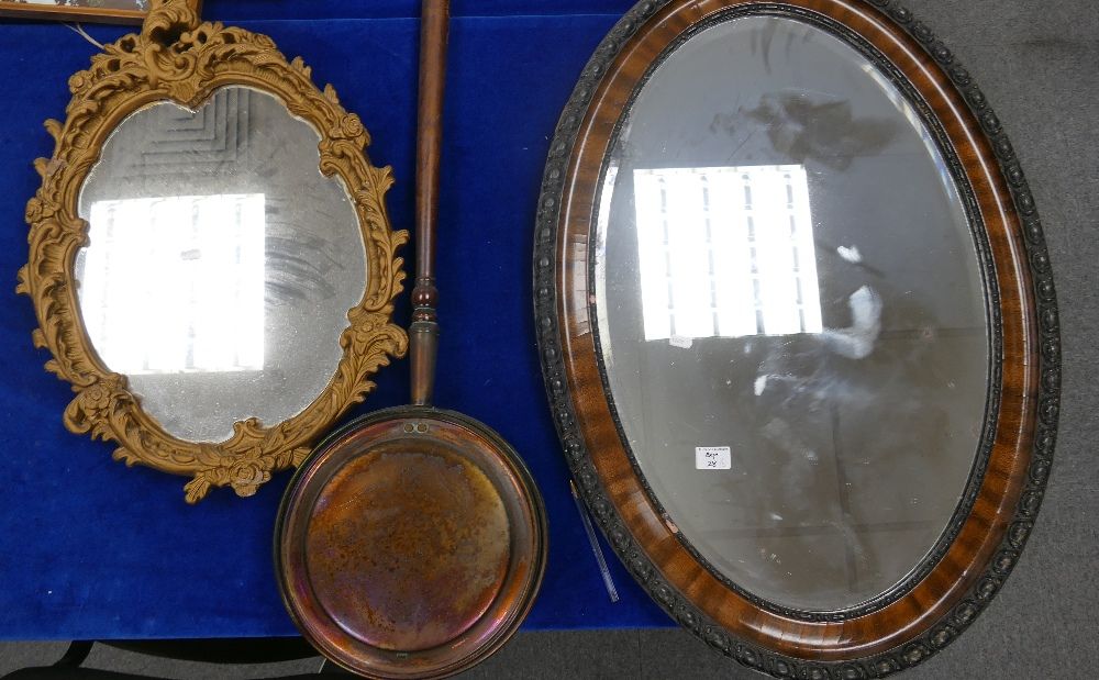 Lot 28 – Large Bevel Edged Wall Mirror Inside Edged Wall Mirrors (View 11 of 15)