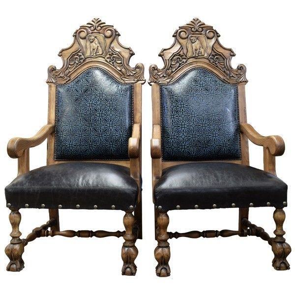 Luxurious King Of The Oasis Dining Chair From Our Handcrafted Wild With Glynis Wild West Accent Mirrors (View 1 of 15)