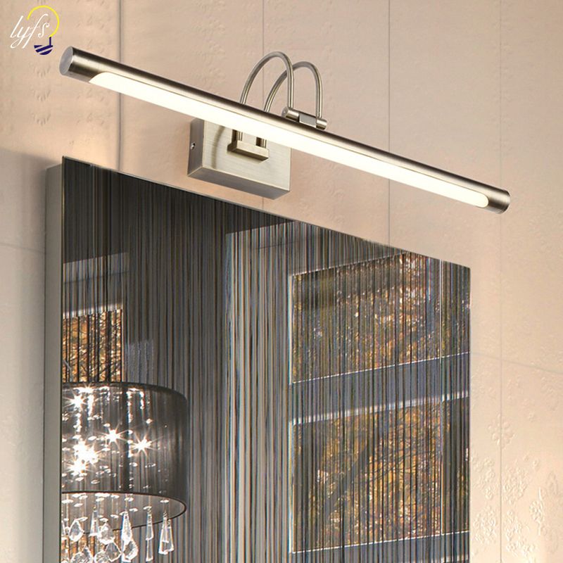 Lyfs 42cm Bronze Bathroom Led Mirror Light Wall Mounted Led Bathroom Regarding Front Lit Led Wall Mirrors (View 5 of 15)