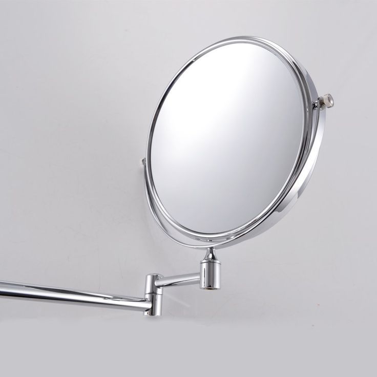 Magik 10x Magnification Twosided Swivel Wall Mount Mirror 8inch With Polished Chrome Wall Mirrors (View 15 of 15)