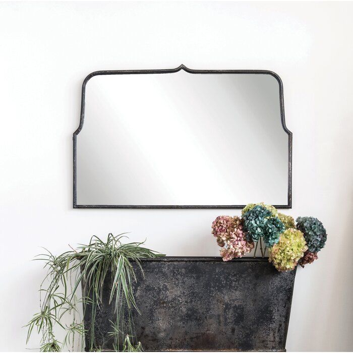 Mcnelly Decorative Cottage / Country Distressed Accent Mirror | Joss Within Yatendra Cottage/country Beveled Accent Mirrors (View 1 of 15)