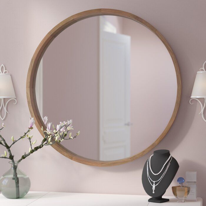 Mercury Row Loftis Modern & Contemporary Accent Wall Mirror & Reviews Inside Harbert Modern And Contemporary Distressed Accent Mirrors (View 1 of 15)