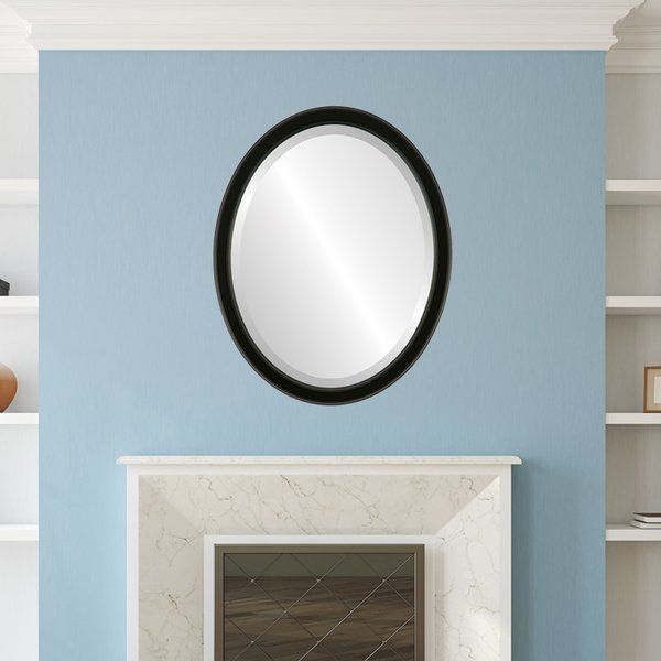 Midville Framed Oval Accent Mirror | Accent Mirrors, Mirror, Beveled Mirror Throughout Oval Beveled Wall Mirrors (View 13 of 15)