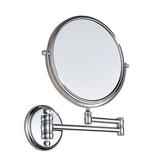 Mirror Bathroom Toilet Collapsible Makeup Double Sided Zoom Telescopic Within Single Sided Chrome Makeup Stand Mirrors (View 7 of 15)