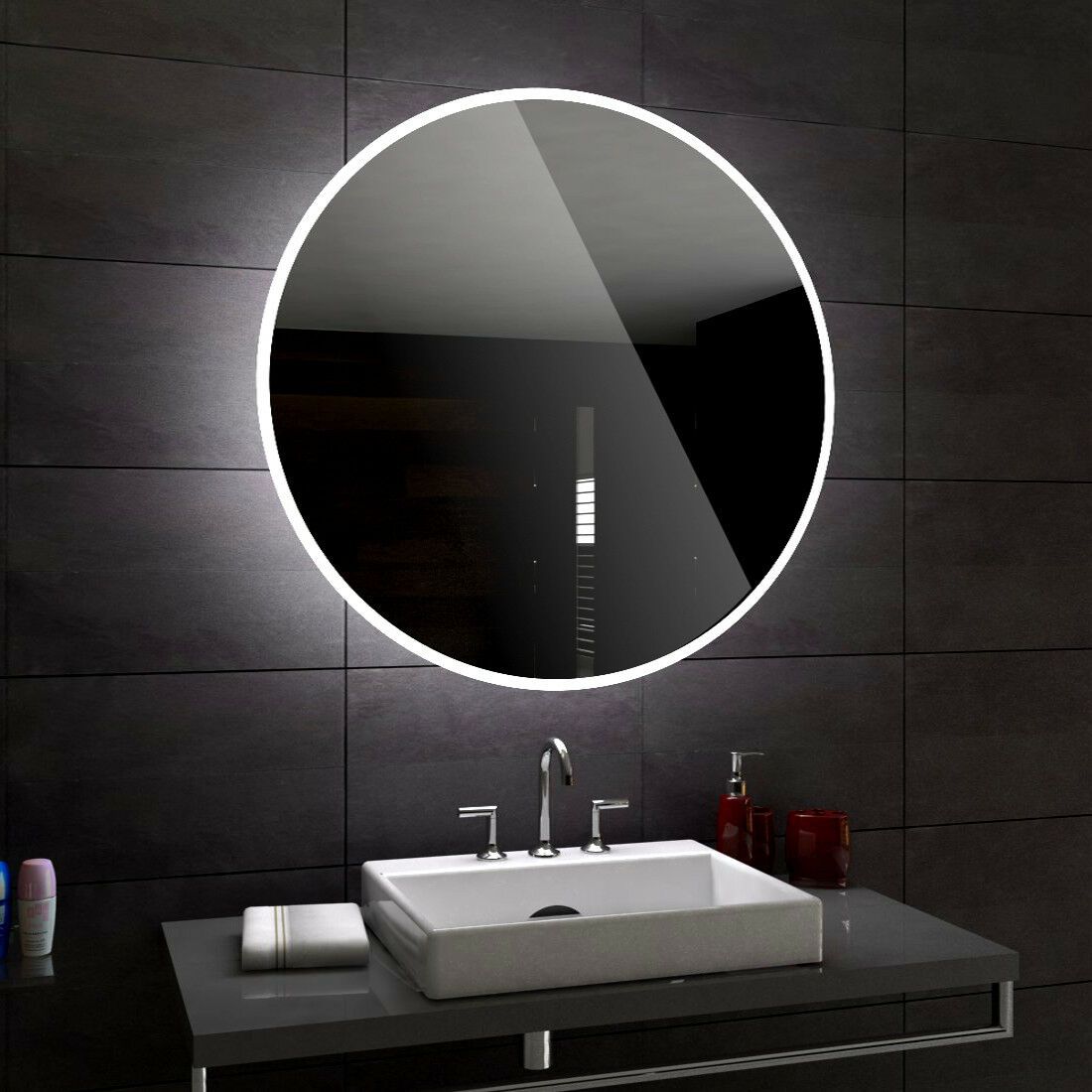 Mirrors: Round Line – Quality Kitchen Cabinet Doors Since 2005 Throughout Round Backlit Led Mirrors (View 9 of 15)