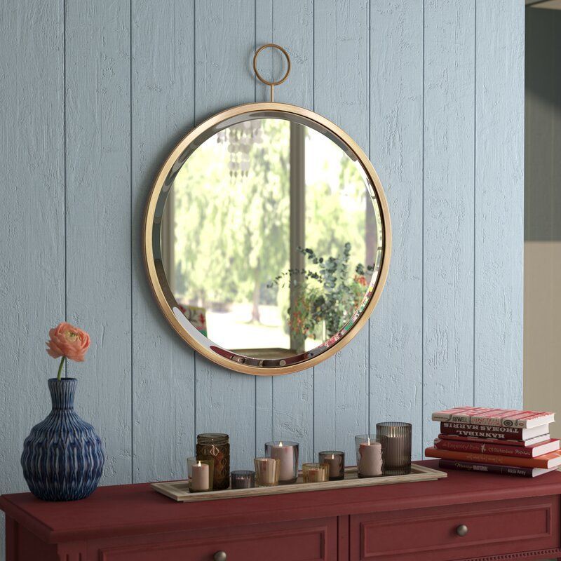 Mistana Modern & Contemporary Beveled Accent Mirror & Reviews | Wayfair Inside Willacoochee Traditional Beveled Accent Mirrors (Photo 5 of 15)