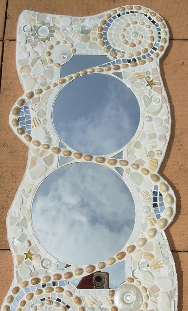 Mosaic Shell Mirror | Shell Mirror, Mosaic, Mirror Inside Shell Mosaic Wall Mirrors (View 10 of 15)