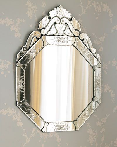 Neiman Marcus Vasari Mirror | Mirror Wall, Modern Mirror Wall, Mirror Decor Throughout Moseley Accent Mirrors (View 4 of 15)