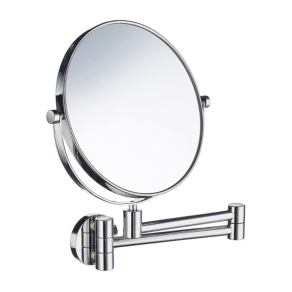Outline Wall Mounted Shaving Mirror Fk438 Polished Chrome In Polished Chrome Tilt Wall Mirrors (View 12 of 15)