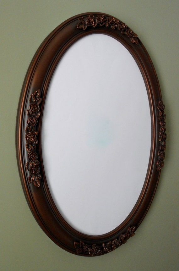 Oval Mirror With Oil Rubbed Bronze Color Frame (View 9 of 15)