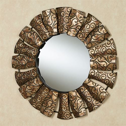 Owen Round Metal Wall Mirror For Owens Accent Mirrors (View 9 of 15)