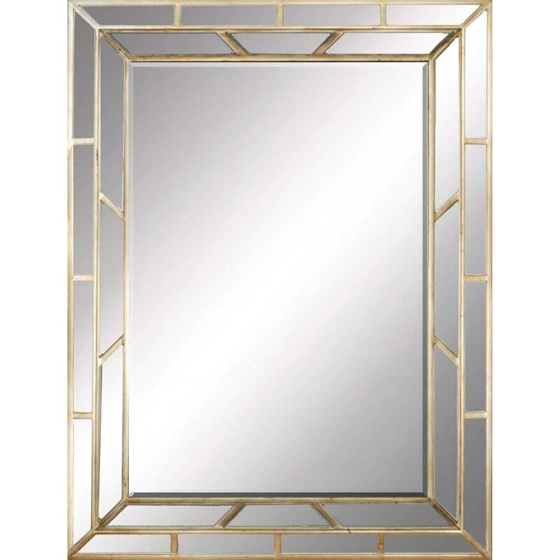 Paragon Aged Modern & Contemporary Beveled Accent Mirror & Reviews Within Gaunts Earthcott Modern & Contemporary Beveled Accent Mirrors (View 14 of 15)