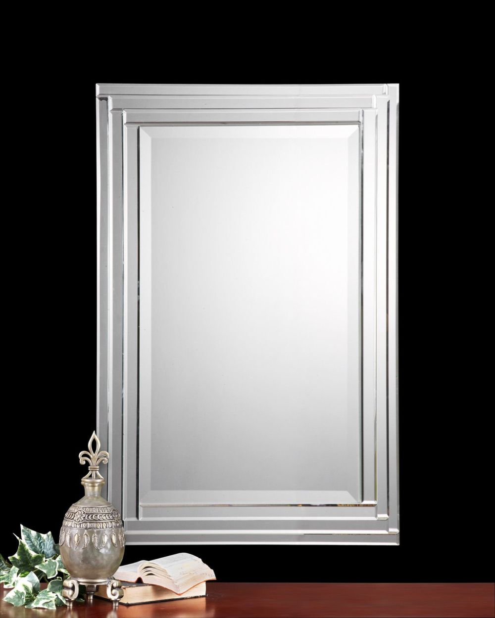 Pinbarbara Antoci On Mirrors | Frameless Vanity Mirrors, Vanity Pertaining To Frameless Rectangular Beveled Wall Mirrors (View 7 of 15)