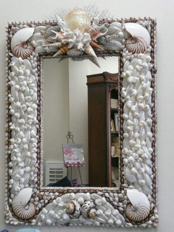 Pingiannina Chastain On Wall Decor | Shell Mirror, Sea Shell Decor With Shell Wall Mirrors (View 14 of 15)
