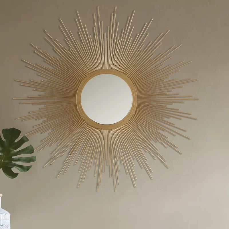 Pinmarguerite Jodry On Interior Design | Accent Mirrors, Sunburst Within Birksgate Sunburst Accent Mirrors (View 3 of 15)