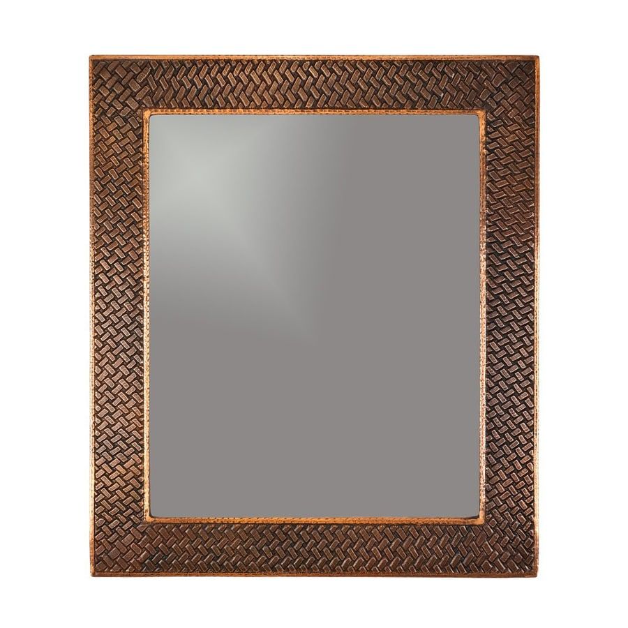 Premier Copper Products 31 In X 36 In Oil Rubbed Bronze Rectangular With Copper Bronze Wall Mirrors (View 13 of 15)