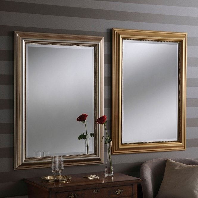 Rectangular Decorative Bevelled Mirror | Decorative Mirrors Inside Rectangle Plastic Beveled Wall Mirrors (View 6 of 15)