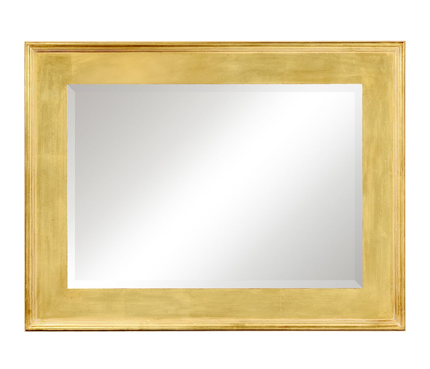 Rectangular Gold Leaf Mirror Inside Farmhouse Woodgrain And Leaf Accent Wall Mirrors (View 15 of 15)