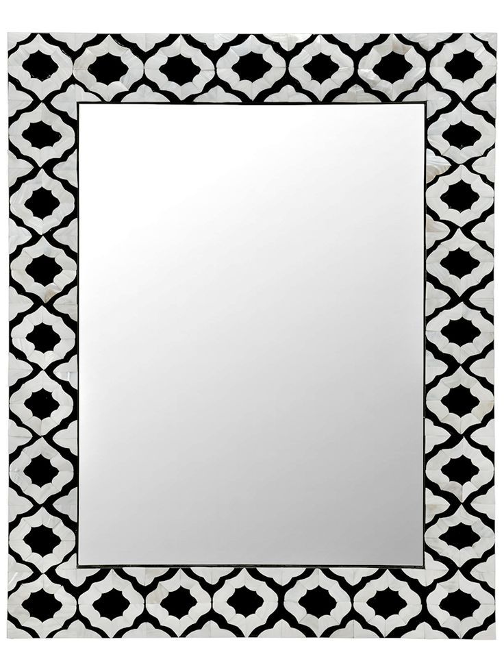 Rectangular Wall Mirror With Kabibe Shell Mosaic | Shell Mosaic, Mirror With Shell Mosaic Wall Mirrors (View 14 of 15)