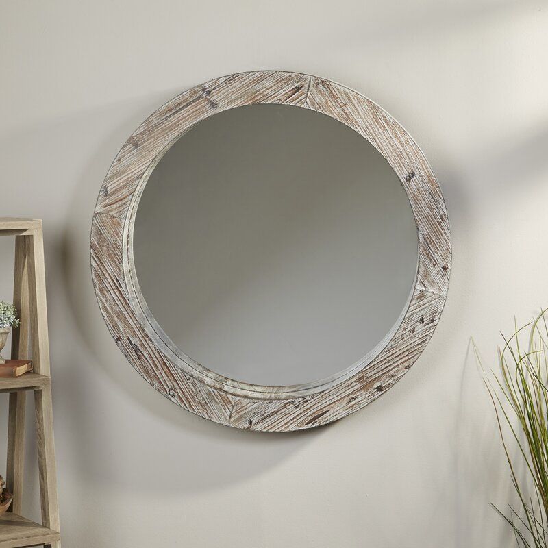 Reeder Cottage/country Accent Mirror & Reviews | Birch Lane | Mirror In Yatendra Cottage/country Beveled Accent Mirrors (View 11 of 15)