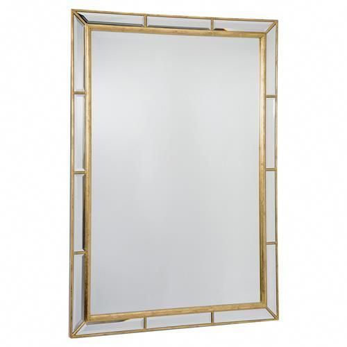 Regina Andrew Plaza Hollywood Antique Gold Beveled Rectangle Mirror Within Antique Gold Cut Edge Wall Mirrors (View 11 of 15)