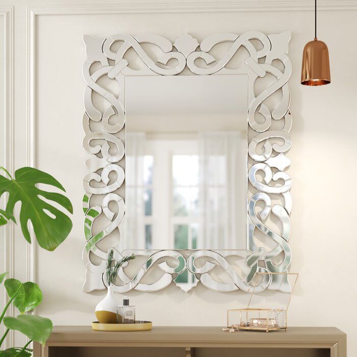 Rosdorf Park Glam Accent Mirror & Reviews | Wayfair | Mirror, Accent With Regard To Broadmeadow Glam Accent Wall Mirrors (View 7 of 15)