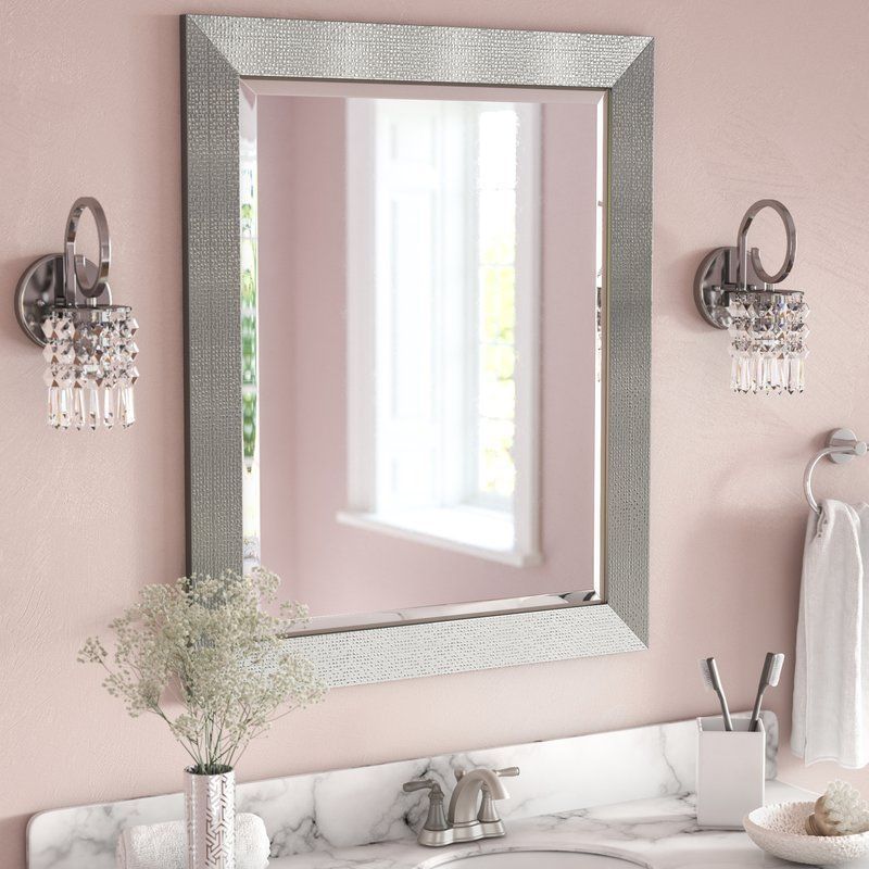 Rosdorf Park Rectangle Accent Wall Mirror & Reviews | Wayfair | Simple For Accent Wall Mirrors (Photo 5 of 15)