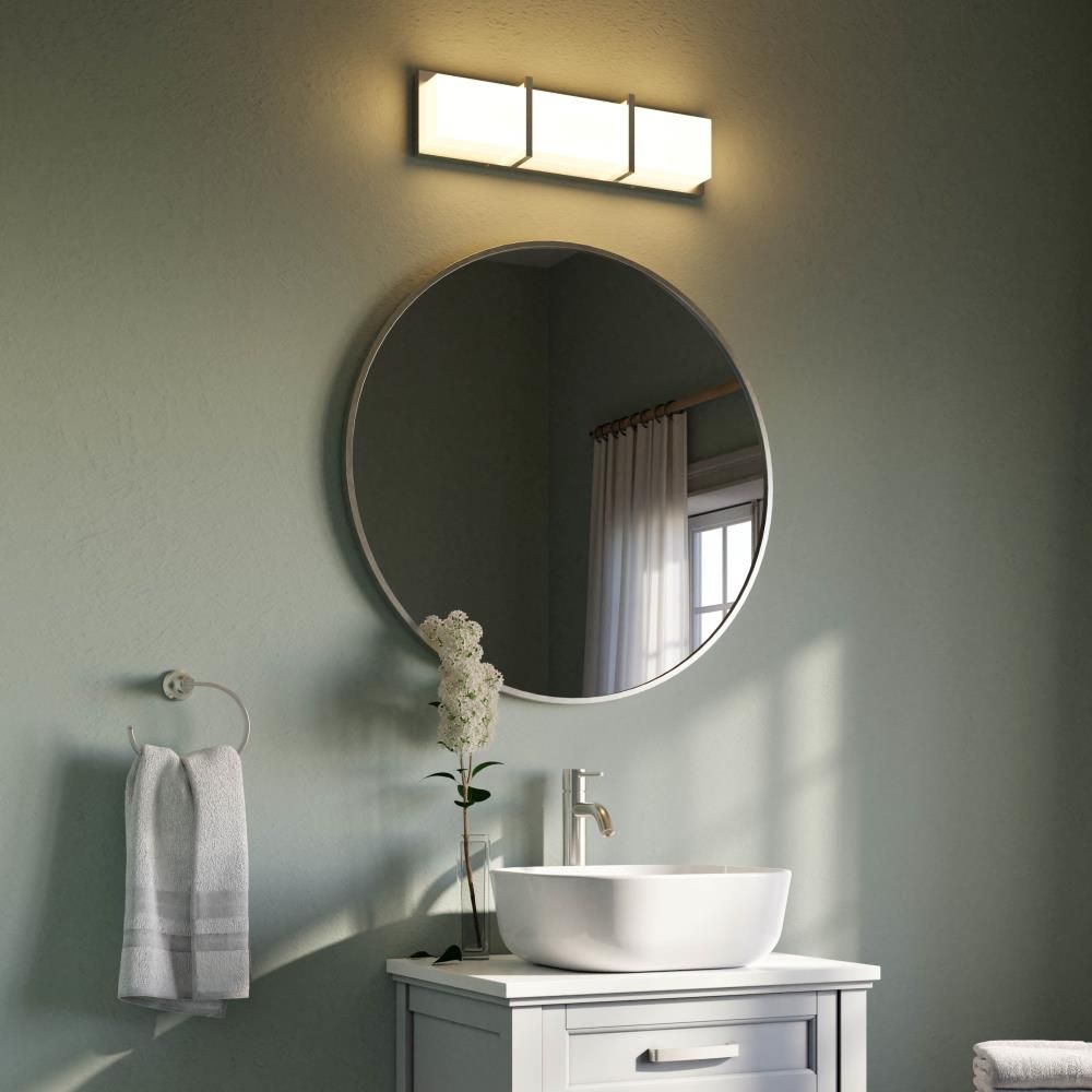 Round Bathroom Mirrors At Lowes Regarding Vanity Mirrors (View 1 of 15)